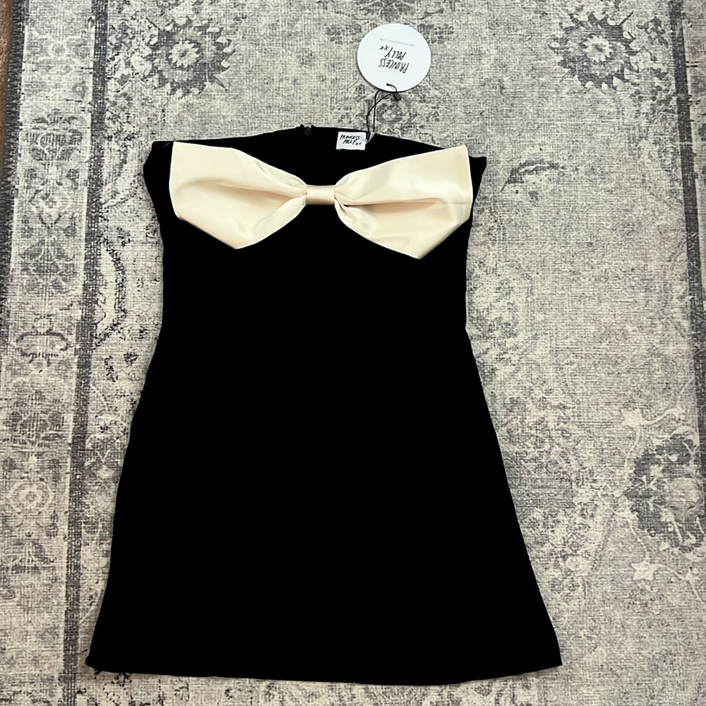 Princess Polly Kesy Bow Tie Mini Dress